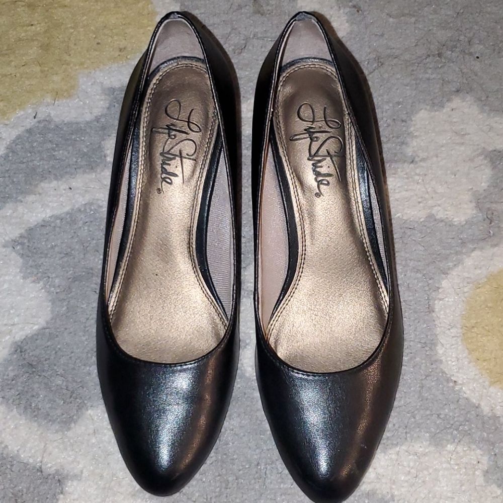 Black Heels - Life Stride